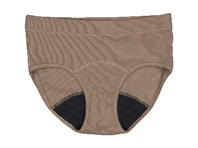 müsli by GREEN COTTON Periodenslip Walnut