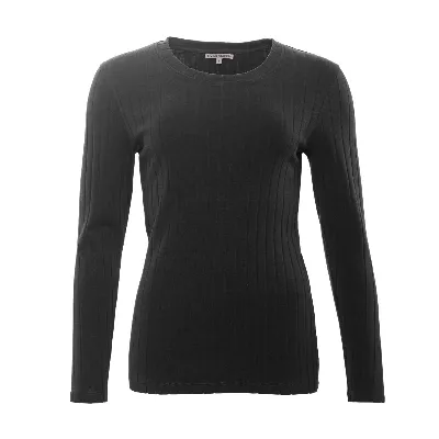Living Crafts LIVING CRAFTS - Damen Langarm-Shirt - Schwarz