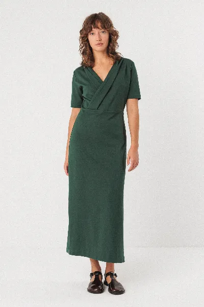 SKFK SKFK Damen vegan Kleid Mara Green