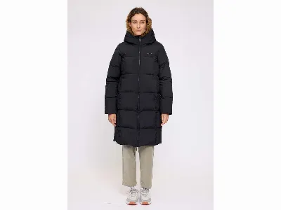 MAZINE MAZINE Damen-Steppmantel 'Basic Puffer' mit 2-Wege-Reißverschluss, black,