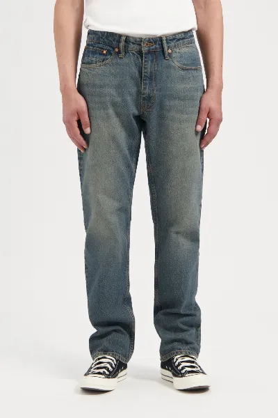 Kuyichi Kuyichi Herren vegan Jeans Scott Regular Retro Blau
