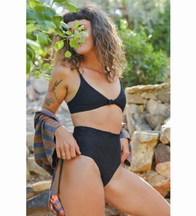 Anekdot Anekdot Bikini Set Jacquard Leona Top + Core High Slip