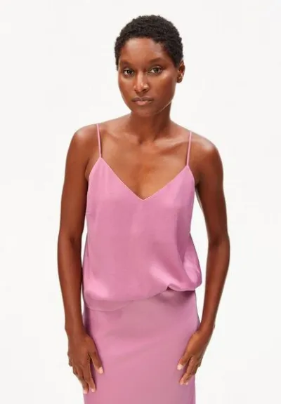 ARMEDANGELS ARMEDANGELS SATIN SPAGHETTI Damen Naia Renew Mix