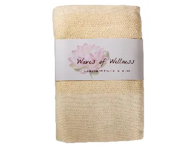 HängemattenGlück Hamam Strandtuch natura-weiß Maße 100 x 180 c