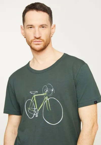 recolution Herren Slub T-Shirt aus Bio-Baumwolle - BAY RACING - recolution