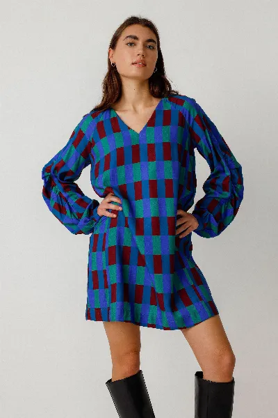 SKFK SKFK Damen vegan Kleid Irai Mehrfarbig