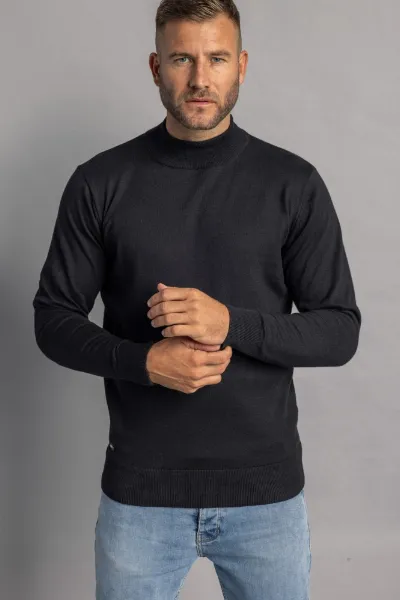 DIRTS DIRTS Herren vegan Pullover Mock Neck