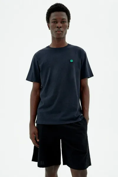 thinking mu Thinking MU Herren vegan T-Shirt Mit Grüner Sonne Rückseite