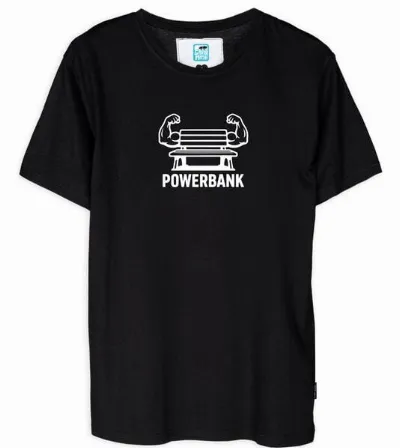 Gary Mash GARY MASH Shirt Powerbank aus Biobaumwolle