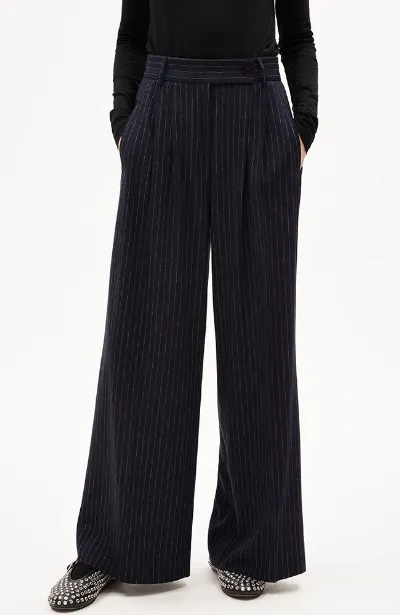 ARMEDANGELS ARMEDANGELS Damen vegan Hose Kaayua Nadelstreifen