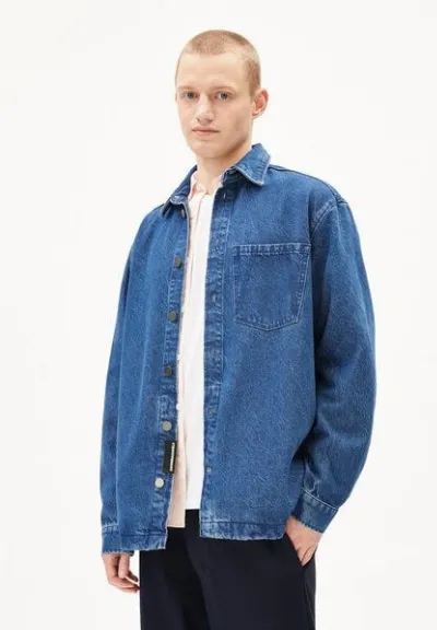 ARMEDANGELS ARMEDANGELS YUNAAI Herren Overshirt aus Bio-Baumwoll Mix