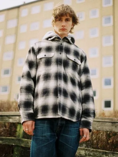 Nudie Jeans Nudie Jeans Hemdjacke Glenn Padded Shirt