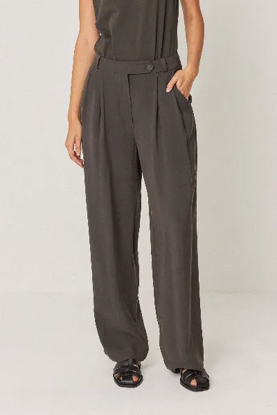 SKFK SKFK Damen vegan Hose Haide Gray
