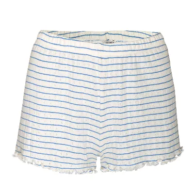 Living Crafts LIVING CRAFTS - Damen Schlaf-Shorts - Gestreift