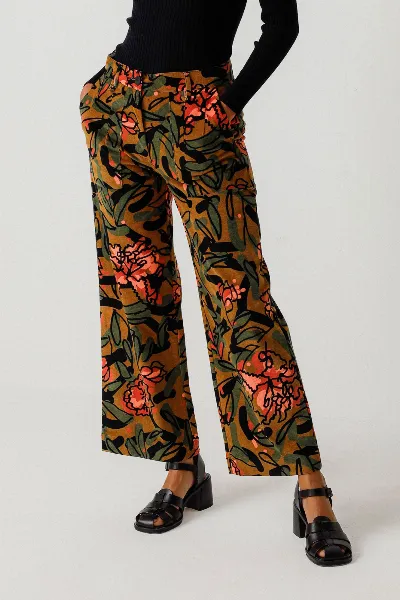 SKFK SKFK Damen vegan Hose Iarza Mehrfarbig