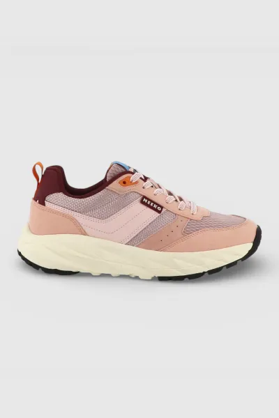 MEEKO MEEKO Herren vegan Sneaker Pongo Pastellrosa