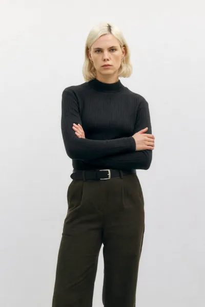 Rotholz Rotholz Damen vegan Longsleeve Heavy Ribbed