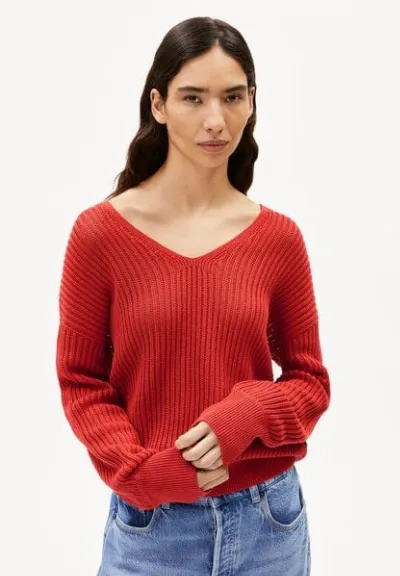 ARMEDANGELS ARMEDANGELS LINEN BLEND Damen Pullover aus Leinen-Mix