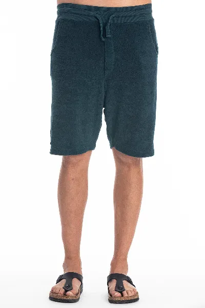 RAVENS VIEW IBIZA RAVENS VIEW IBIZA Herren vegan Sweatshorts Costa Ozeanblau