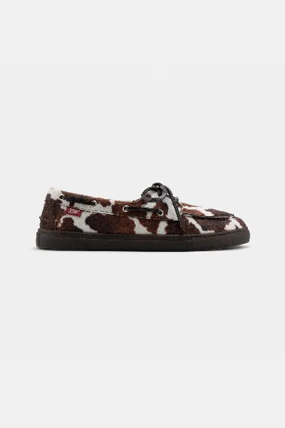 Zèta Zèta Damen vegan Schuhe Lagos Cow Print