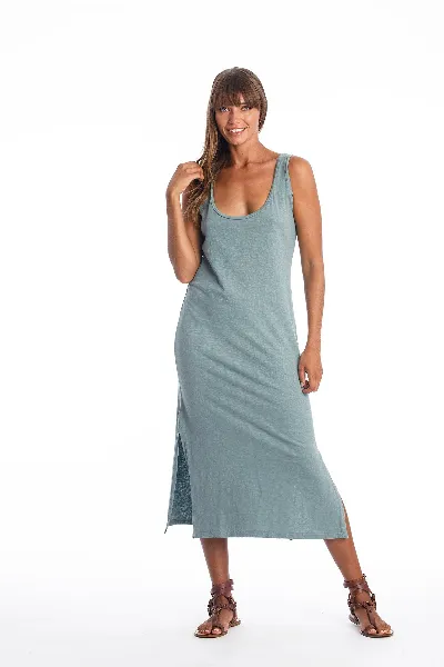 RAVENS VIEW IBIZA RAVENS VIEW IBIZA Damen vegan Kleid Demi Chinois