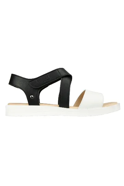 FAIRMA ETHICAL DESIGN FAIRMA ETHICAL DESIGN Damen vegan Sandalen Mia Schwarz & WeiÃŸ