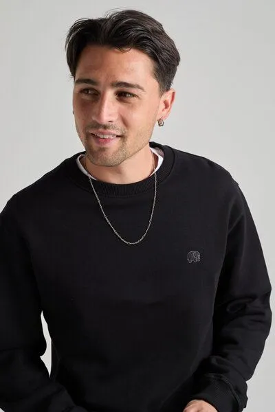 Trendsplant Trendsplant Organic Essential Sweatshirt Black
