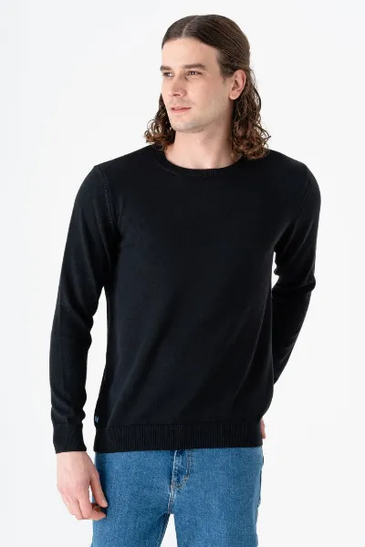GORG GORG Herren vegan Pullover Mit Rundhalsausschnitt,