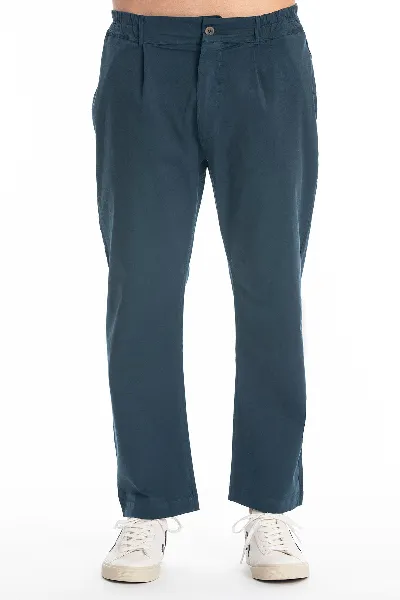 RAVENS VIEW IBIZA RAVENS VIEW IBIZA Herren vegan Hose Vance Ocean Blue