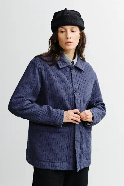 Rotholz Rotholz Damen vegan Arbeitsjacke Gerippt