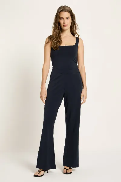 Lanius Marlenehose Tencel Schwarz