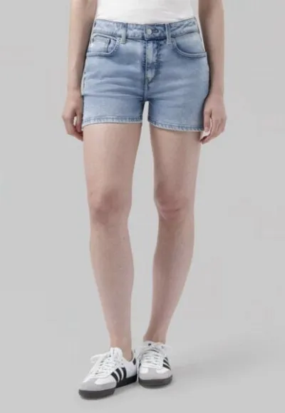 MUD Jeans MUD Jeans Shorty – Stone Vintage