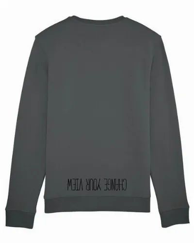 Human Family Human Family Bio Unisex Rundhals-Sweatshirt - Change your view