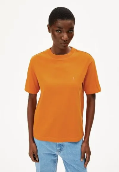 ARMEDANGELS ARMEDANGELS TARJAA Damen Heavyweight T-Shirt aus recyceltem Baumwoll Mix