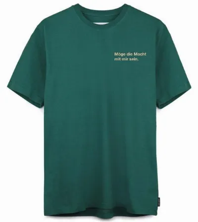 Gary Mash GARY MASH Shirt Möge die Macht mit mir sein. aus Biobaumwolle