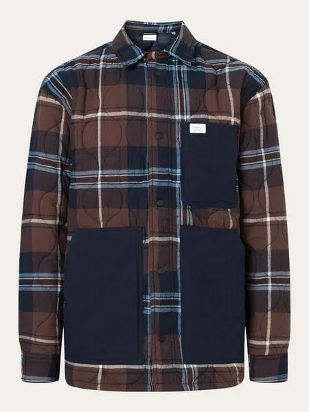 KnowledgeCotton Apparel KnowledgeCotton Apparel Herren OVERSIZE CHECK OVERSHIRT