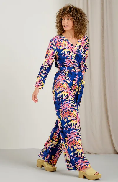 Dedicated DEDICATED Damen vegan Jumpsuit Farsta Tropical Collage