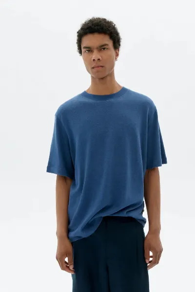 Thinking MU T-Shirt Roy Hanf Blau