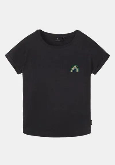 recolution Damen T-Shirt aus Bio-Baumwolle - CAYENNE RAINBOW - recolution