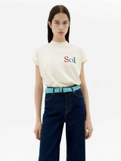 thinking mu thinking mu Sol Type Volta - Damen T-Shirt aus Bio-Baumwolle