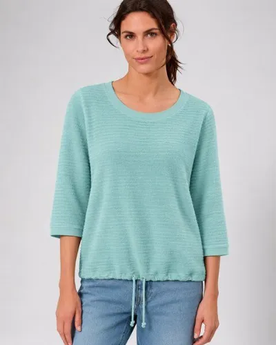 HempAge HempAge Weites Halbarm Damenshirt Hanf/Biobaumwolle