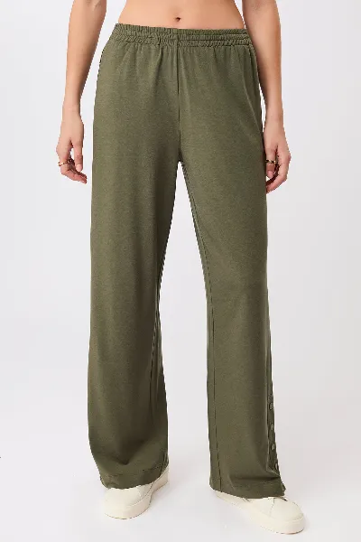 mandala MANDALA Damen vegan Jogginghose Blatt