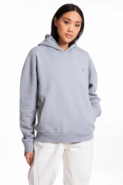 VATTER VATTER Herren vegan Hoodie Mellow Mika Steingrau