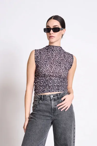 JAN 'N JUNE Top Laguna Leo Print