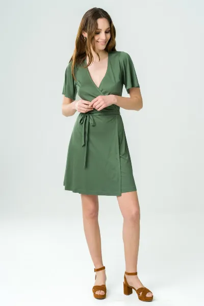 Avani Avani Damen vegan Kleid Akazie