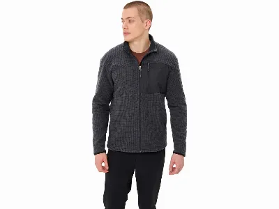 Vaude VAUDE Herren-Fleece-Jacke 'Neyland II' mit Brust- & Seitentaschen, phantom black,