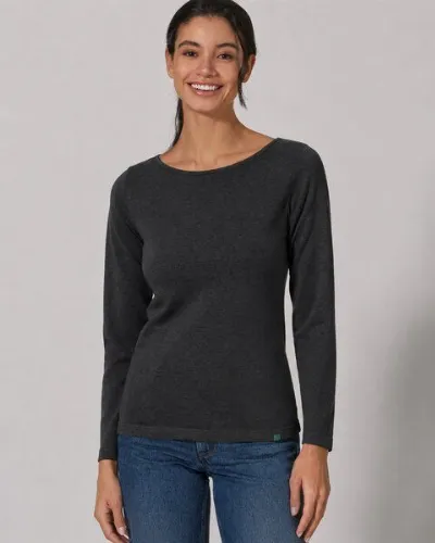 HempAge HempAge Damen Longsleeve Hanf/Biobaumwolle