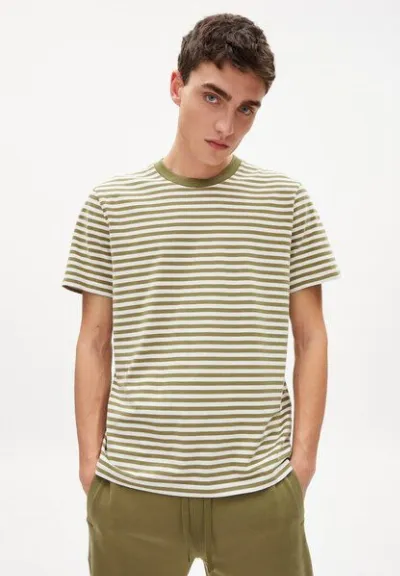 ARMEDANGELS ARMEDANGELS AADON STRIPES - Herren T-Shirt Relaxed Fit aus Bio-Baumwolle