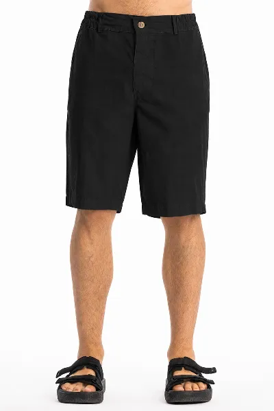 RAVENS VIEW IBIZA RAVENS VIEW IBIZA Herren vegan Shorts Von Mike Black
