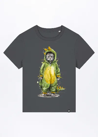 GREEN SHIRTS Cat Fight Damen T-Shirt aus Bio Baumwolle